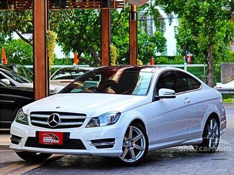 Mercedes-Benz C-CLASS 2013 C180 CGI COUPE (W204) 1.6 in กรุงเทพและปริมณฑล Automatic Coupe สีขาว ...