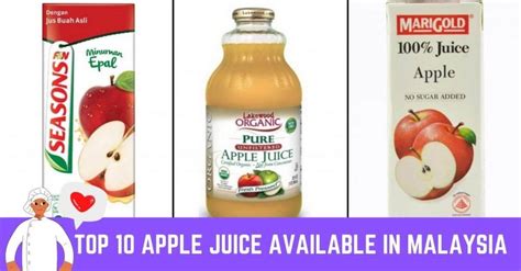 Top 10 Apple Juice in Malaysia | Best Apple Juice Brands