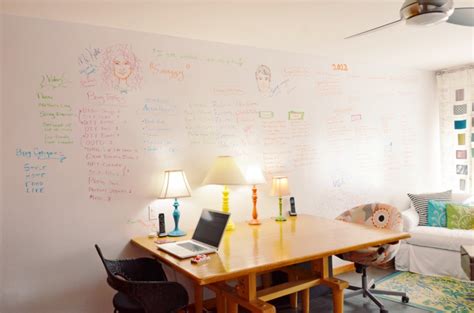 DIY Whiteboard Wall – Write On Your Walls! | Brit + Co