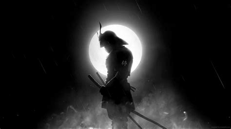 Live Wallpaper Anime HD/4K - Samurai moonlight - YouTube