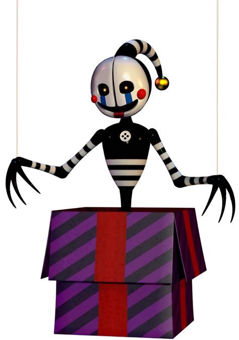 FNAF 6 Security Puppet full body by Enderziom2004 on DeviantArt