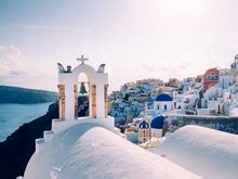 Greek Church Bell Tower Free Stock Photo - Public Domain Pictures