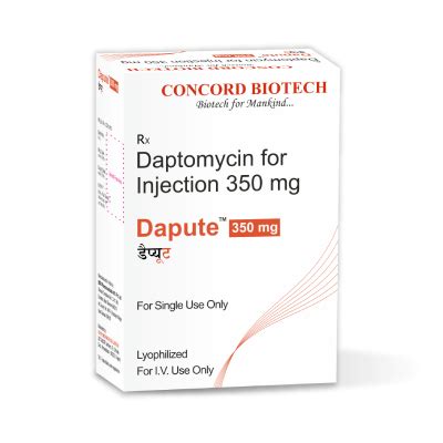 Daptomycin - Critical Care :: Concord Biotech Limited