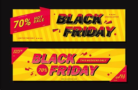 Black Friday Banner vector 266292 Vector Art at Vecteezy