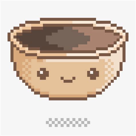 Hợp tác cùng sáng tạo - pixel art cute food Với món ăn dễ thương trong ...