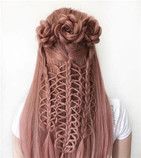 German Teenager Creates Amazing Braid Hairstyles