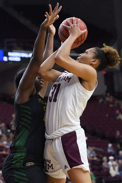 Texas A&M women's basketball team beats Wright State in NCAA tournament ...