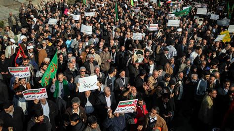 Iran Confronts 3rd Day of Protests, With Calls for Khamenei to Quit - The New York Times