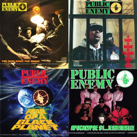 Public Enemy - 4 Albums US Release (1987, 1988, 1990, 1991, Def Jam Recordings) » Lossless ...