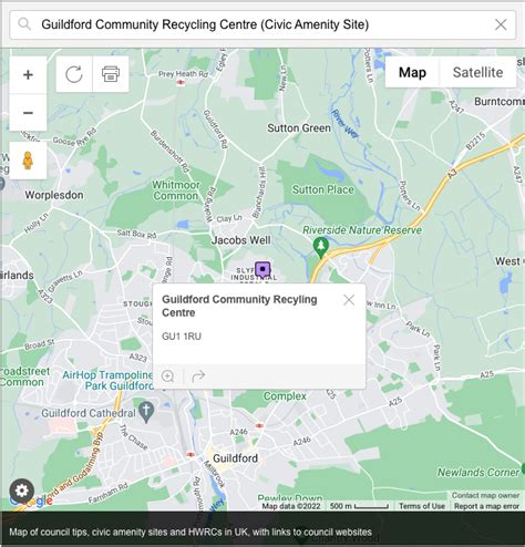 Guildford Recycling Centre & Council Rubbish Tip - Ultimate Guide