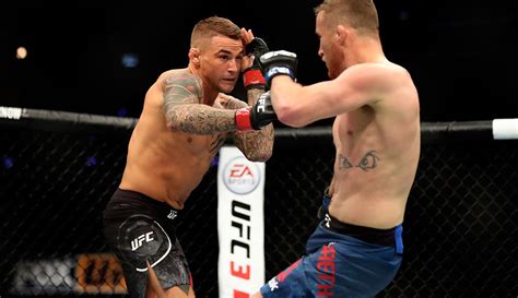 Dustin Poirier favors Justin Gaethje over Michael Chandler at UFC 268