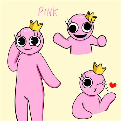 Rainbow friends pink cute💖 en 2022 | Dibujos bonitos, Dibujo de dumbo, Dibujos animados bonitos