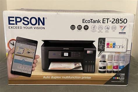 EPSON EcoTank ET-2850 Printer Review