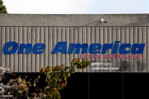 The One America News Network logo is displayed on the One America ...