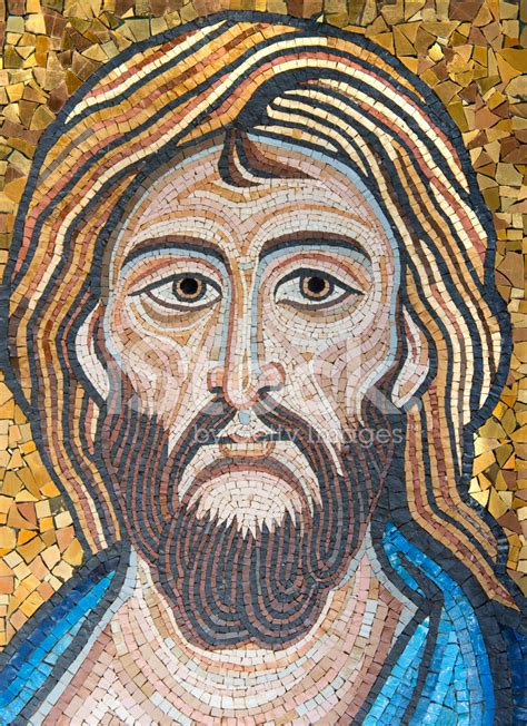 Mosaic: Christ's Face Stock Photo | Royalty-Free | FreeImages