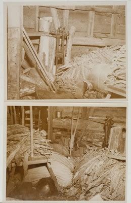 Lot 73 - Murder. Group of 9 photos relating to the