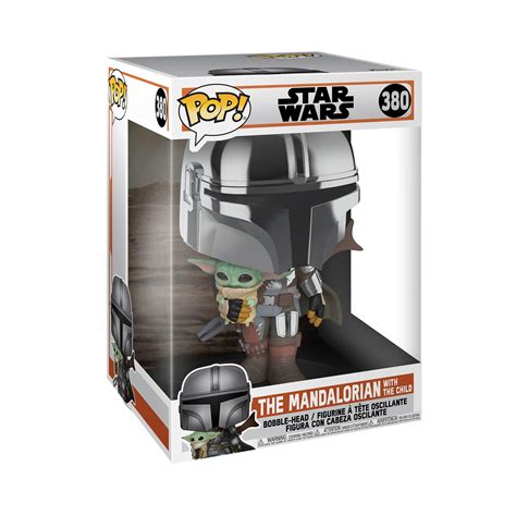 Funko POP! Star Wars: The Mandalorian with The Child 10-in Bobblehead Vinyl Figure