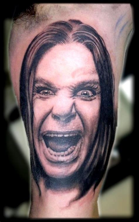 This Ozzy Osbourne tattoo ... won the owner a free ticket to Black Sabbath and a meet and greet ...