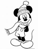 Mickey Mouse Winter Coloring Pages  Disneyclipscom sketch template