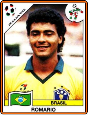 Old School Panini: All ROMARIO' goals for Brazil