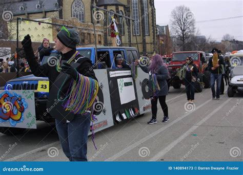 Mardi Gras Soulard St. Louis 2019 Editorial Stock Photo - Image of ...