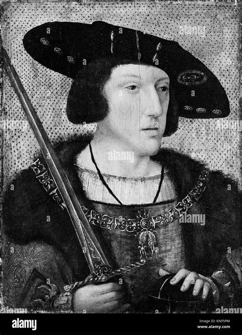 Charles V (1500-1558), Holy Roman Emperor. Artist: Netherlandish Painter (ca. 1520); Medium: Oil ...