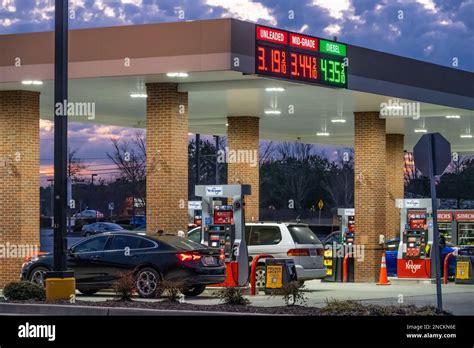 Kroger fueling station hi-res stock photography and images - Alamy