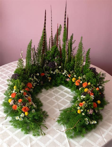 Miniature forest themed arrangement meant for and Urn tribute by Harbourview Flowers in Thunder ...