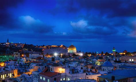 Night view by Lewis Outing / 500px | Jerusalem, Beautiful places, Night