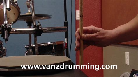 Drum Lesson - Hand Technique 2 - Stick Control - Vanz Drumming - YouTube