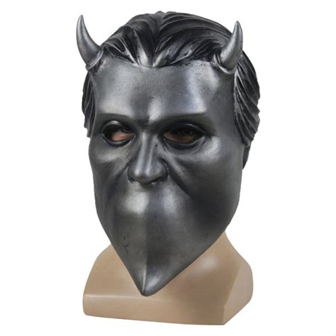 Adult Ghost BC Band Mask Nameless Ghoul Latex Mask Cosplay Costume ...