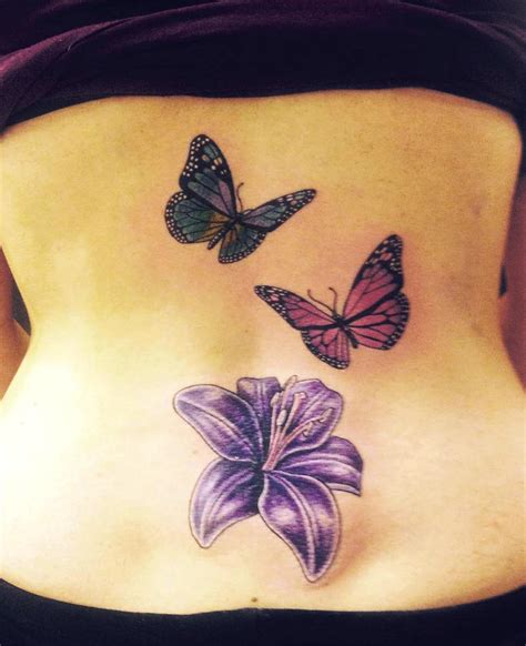 28 Awesome Butterfly Tattoos with Flowers That Nobody Will Tell You