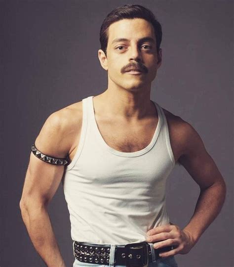 Rami Malek como Freddy Mercury en "Bohemian Rhapsody". | Fredy mercury ...