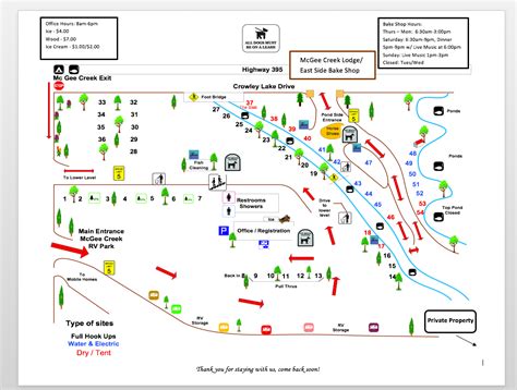 Campsites - McGee Creek RV Campground