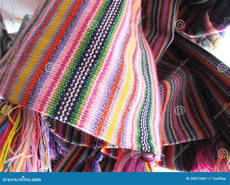 Andean ponchos, Chile stock image. Image of colorful - 28073461