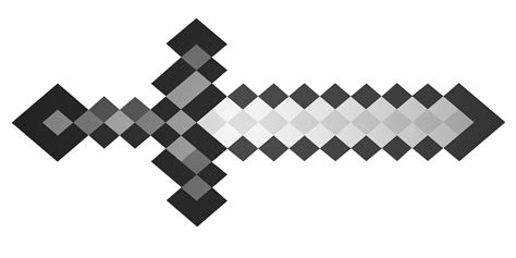 minecraft steve with sword - Clip Art Library