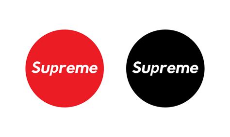 supreme logo editorial vector 18911427 Vector Art at Vecteezy