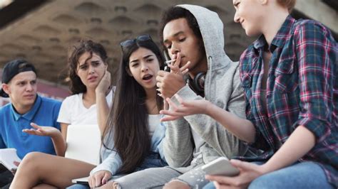 Teens Smoking Tobacco – Telegraph