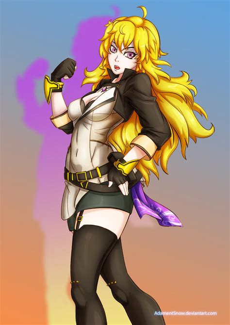 RWBY Yang FanArt by AdamentSnow on DeviantArt