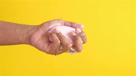 Washing hand with a bar soap 13785508 Stock Video at Vecteezy