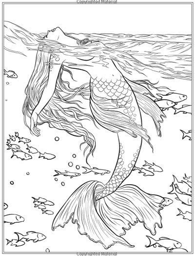 Mythical Mermaids: Fantasy Adult Coloring Book by Selina Fenech - Raste ...