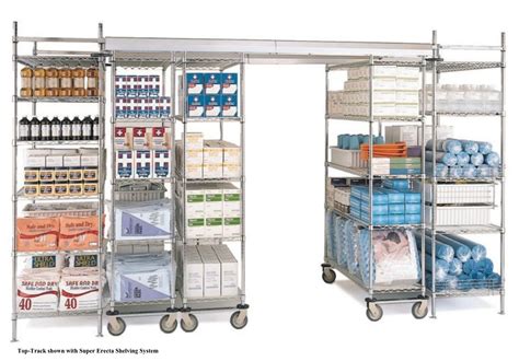 Metro Shelving Products: Metro Top-Track System