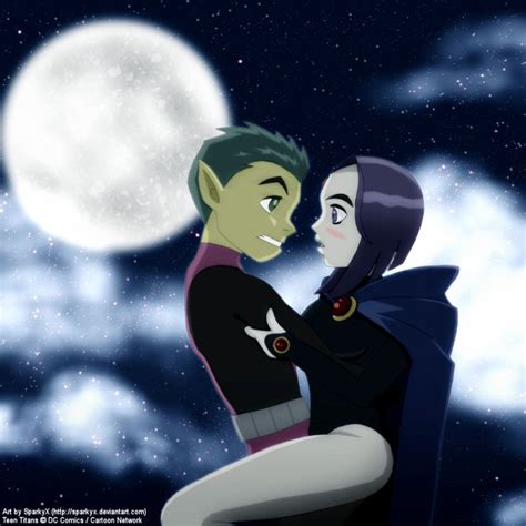 beast boy and raven kiss - Google Search | Mutano