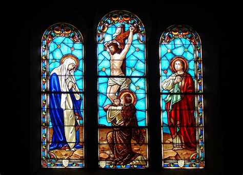Download Colorful Jesus Religion Religious Colors Window Photography Stained Glass HD Wallpaper