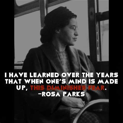 rosa parks quote :: courage :: brave | Quotes & Wisdom | Pinterest | Rosa parks quotes, Wise ...