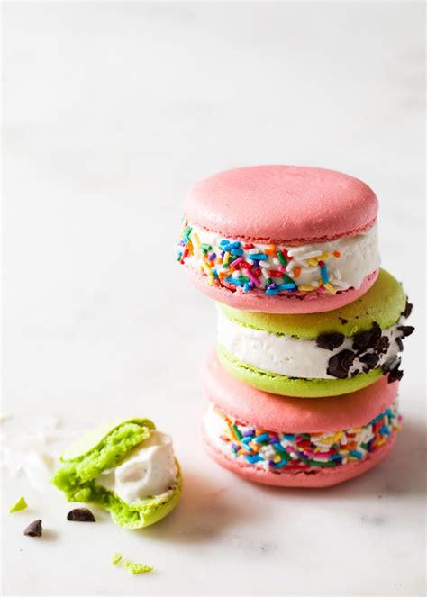 Indulge in Macaron Ice Cream Sandwiches by Tessa Huff