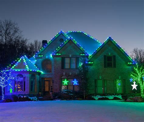 Blue Green Purple Christmas Lights - Christmas Images 2021