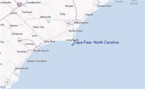 Northeast Cape Fear River Map