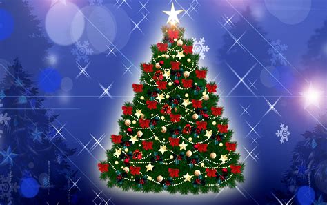 Christmas Tree Wallpapers - Animated Christmas Tree Background ...