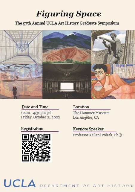 57th Annual UCLA Art History Graduate Symposium – UCLA College